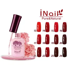 Free shipping Red Wine Series 6pcs Inail Gel Nail Polish 15ml 12 colors for choice