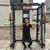 AMA 8802A commercial multi gym functional trainer Smith machine cable crossover low row mixed body building equipment