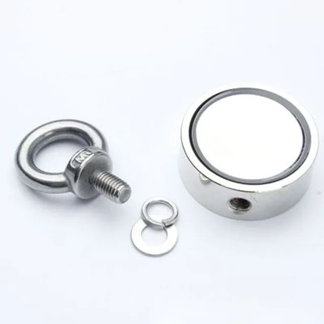 Super powerful 320kg permanent magnetic round neodymium fishing magnet  for fishing tackle F20-FM2021