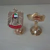 personalized UAE national day falcon shape metal trophy with UAE flag design