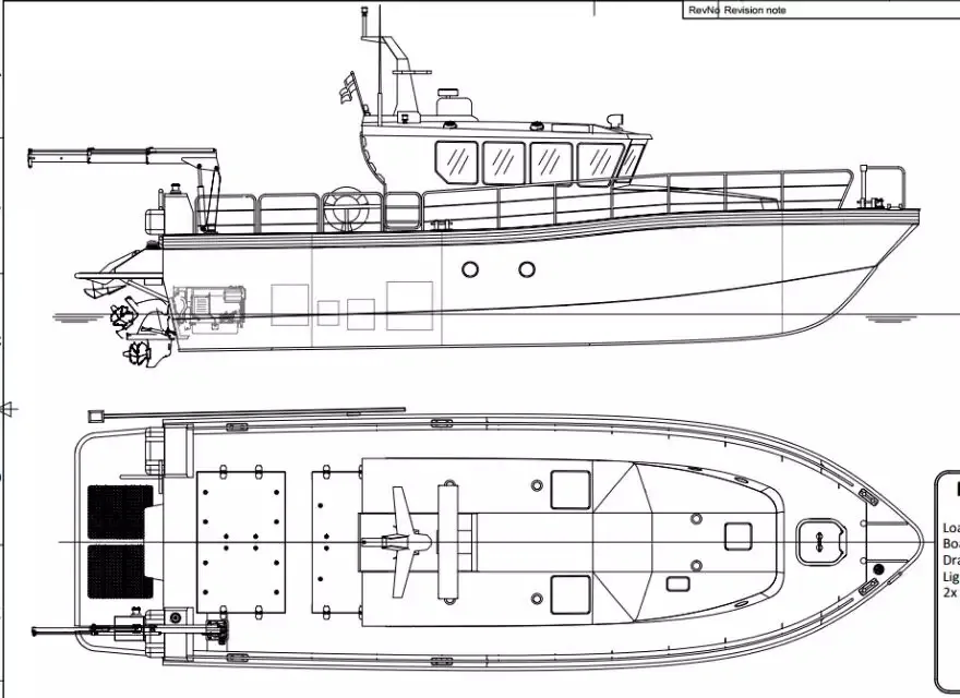 15m Pilot Boat Aluminum Cruising Vessel - Buy Cruising Vessel,Aluminum ...