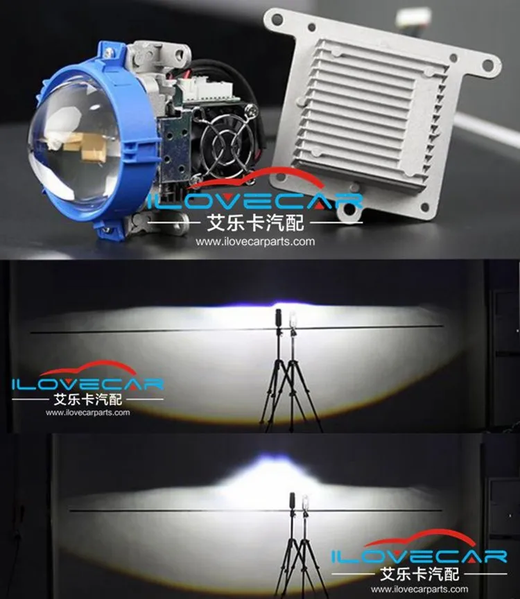 Super Light Output Led H/l Projector Lens 3inch Led Headlight Projector