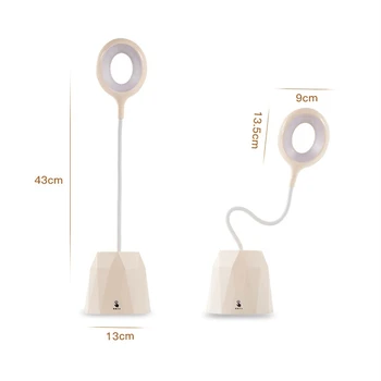 led desk lamp rechargeable