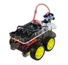 Factory Outlet High Quality Robot Smart Car Multi-Functional 4WD Assembly Kit DIY Educational Mini breadboard for Uno R3