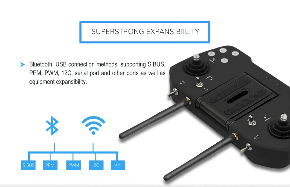 Multi-function remote control for plant protection UAV/Drone