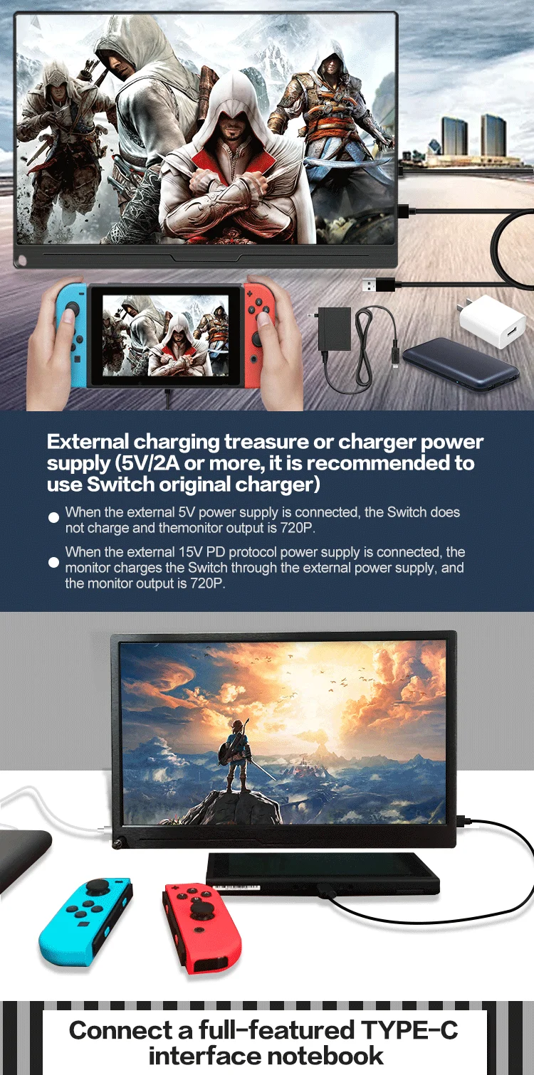 12.5inch portable monitor