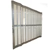 Manual light PC crystal folding door business door