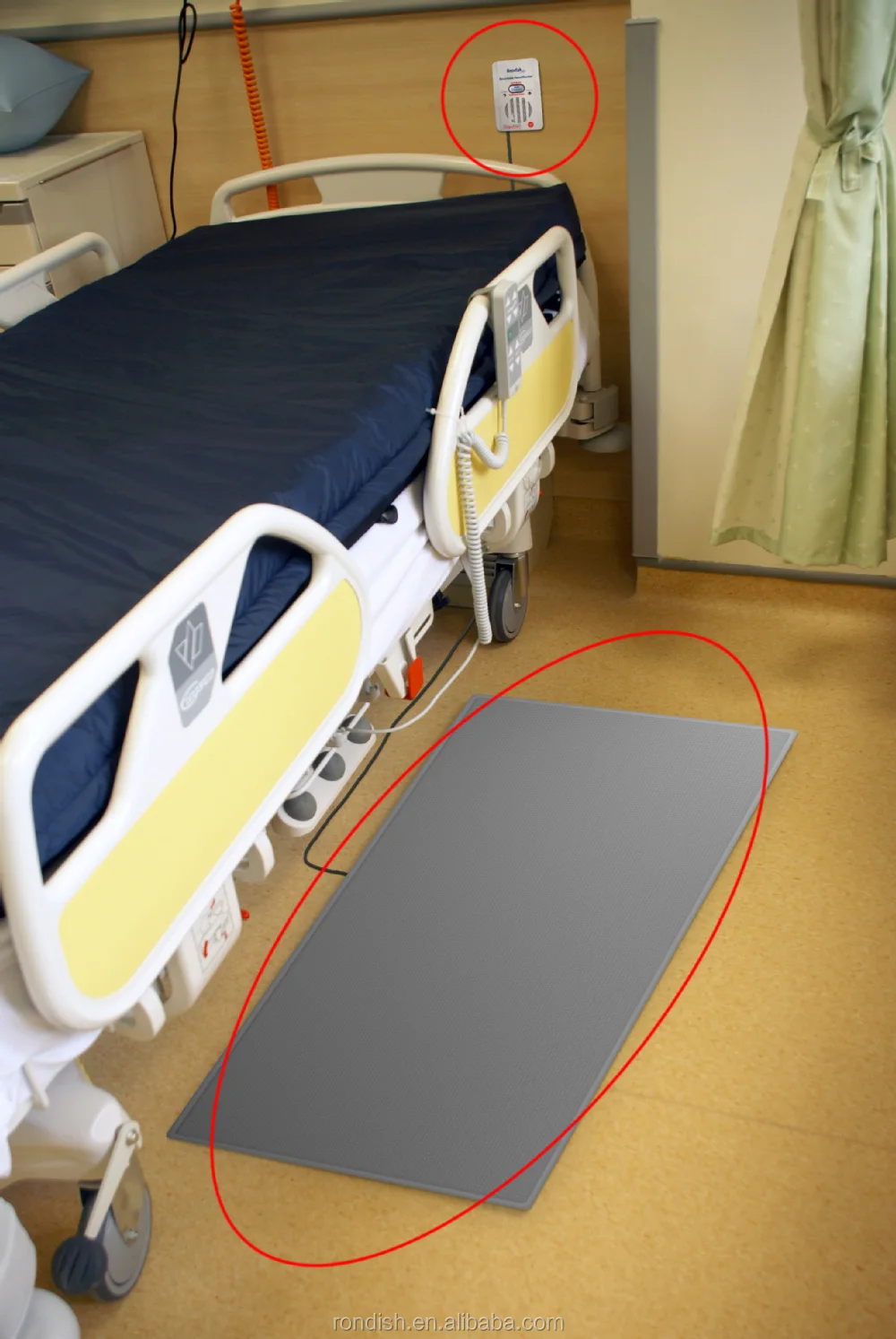 Healthcare Security Fall Prevention & Antiwander For Hospital Patient