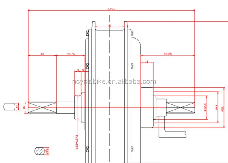 3kw motor drawing_