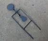 Steel airgun shooting target