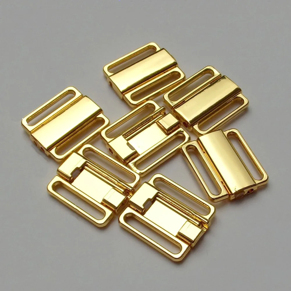 15mm Metal Buckle Front Closure Clasp For Swimwear And Bra - Buy Metal ...