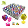 Plastic Globe Tellurion Toy Candy Fruity Press Candy Inside
