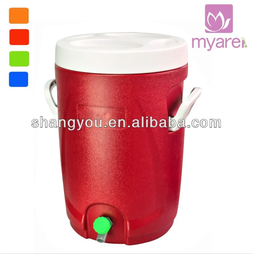 20l Insulated Plastic Bbq Water Cooler Jug With Wheels Buy Water
