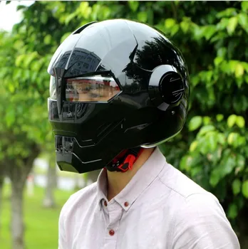 bicycle helmet with full face visor