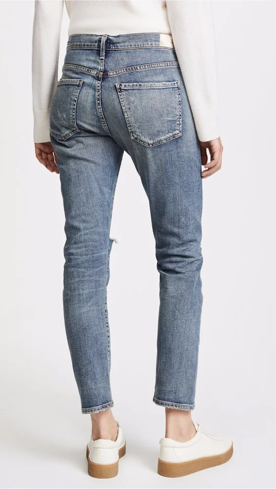 casual wear straight style woman denim jean