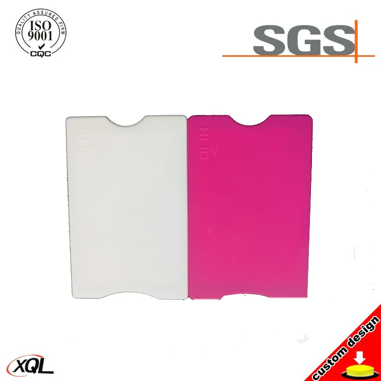 High Quality Customized Plastic RFID Blocking Card