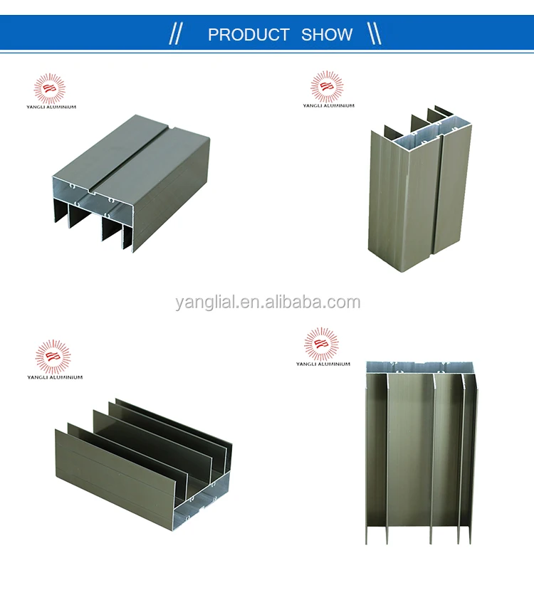 Competitive price extruded aluminum sliding window frame