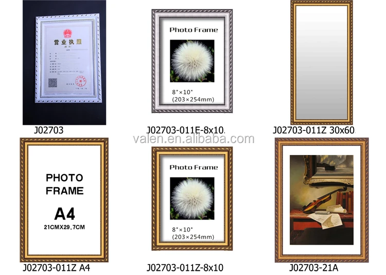 Beautiful Small Size Plastic Photo Frame Stick For Nigeria And Africa