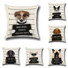 18 X 18 Inches Funny Dog Square Home Decorative Cushion Cover