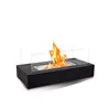 Ventless Indoor Outdoor Stainless Steel Fire Pit Tabletop Portable Fire Bowl Pot Bio Ethanol Fireplace