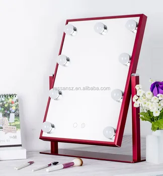 Professional Hollywood Style Cosmetic Dressing Room Tabletop Lighted Professional Hollywood Style Cosmetic Dressing Room Tabletop Lighted Led Vanity Makeup Mirror Plug In Illuminated With