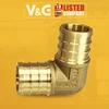 Lead Free Forging Brass Hose Nipple Barb Connector Fitting
