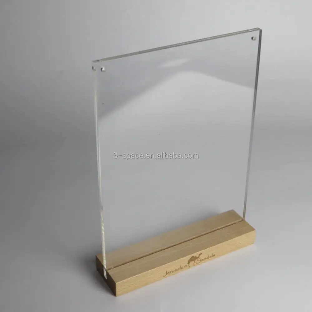 Soportes De Mesa Acrílicos A5 - 5 Unidades, 21x14,8 Cm, Para Menús Y Publicidad