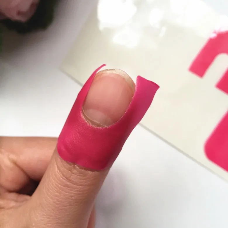 Diy Nail Art Model Protector Tape U Shape Nail Finger Protector For