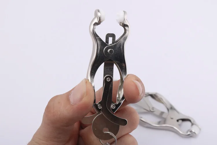 Stainless Steel Nipple Clamps - Adult Nipple Stimulation