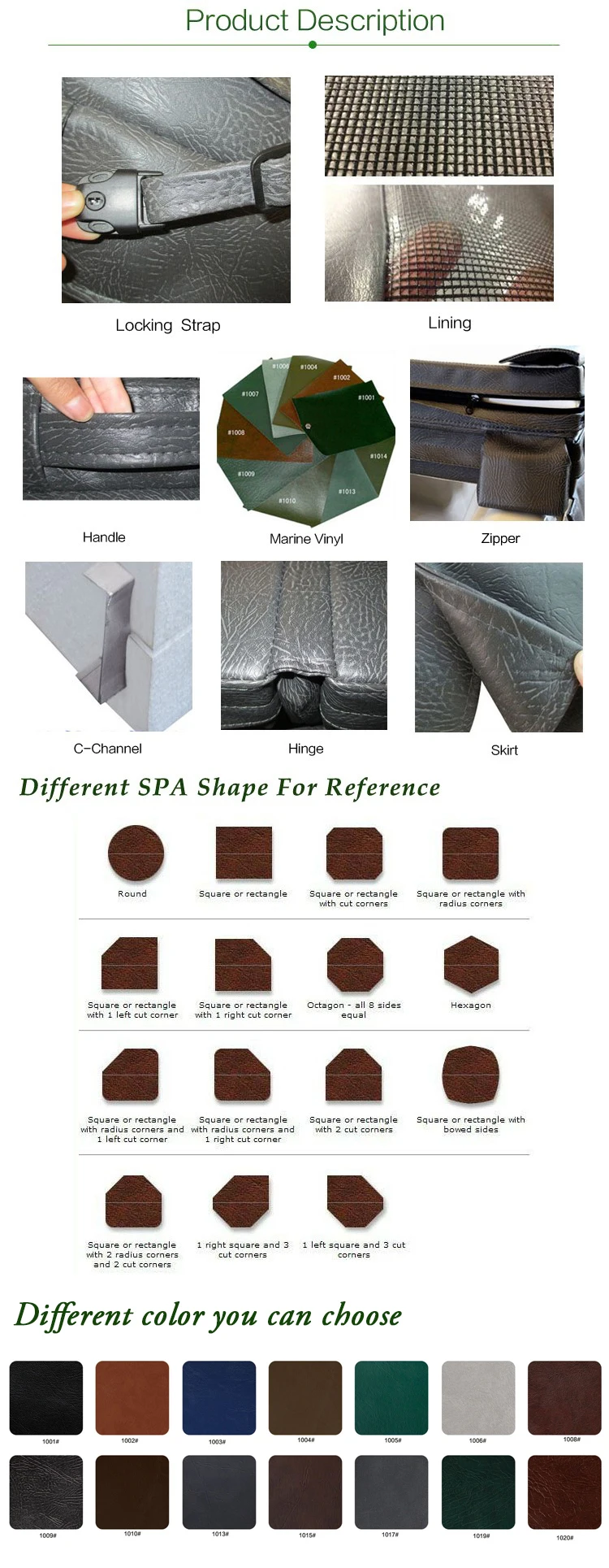 ASTM F 1346-91 factory direct plastic whirlpool bathtub cover best hot tub covers for sale