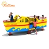 Custom kids fun play outdoor rolling vehicle model playground equipment for park