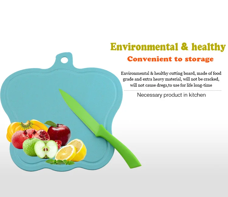 Butterfly Shape Environmental Cheese Wheat Straw Cutting Board