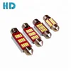 2017 new type 6v 31mm 36mm 39mm 42mm c5w festoon light led canbus 4014 led SMD error free festoon car led interior bulb