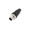 M12 8 pin male connector waterproof IP67 equal to Binder's