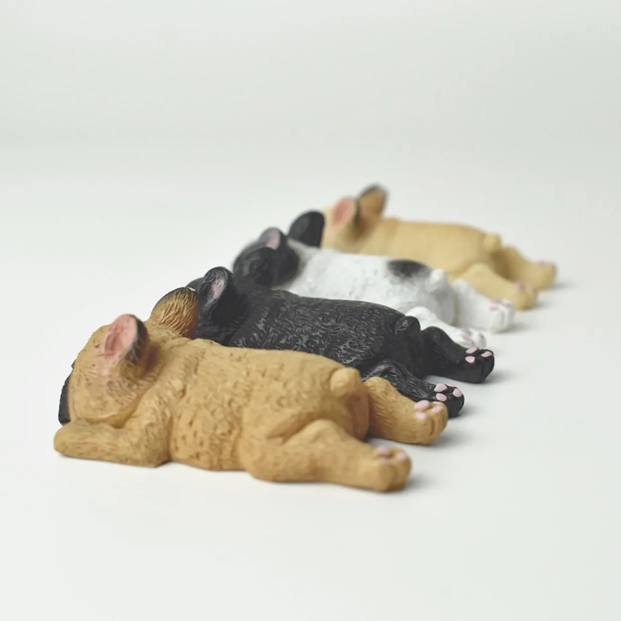 Fridge Magnetic Sticker Cute Sleeping French Bulldog Pet Home Decoration 1Pc 
