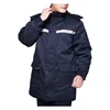 Offshore Oil Field Gas Station Worker Waterproof Winter Work Wear Jacket Coat With Hood