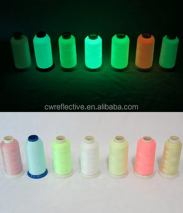 Luminous Embroidery Thread/glow In The Dark Thread 100 Polyester