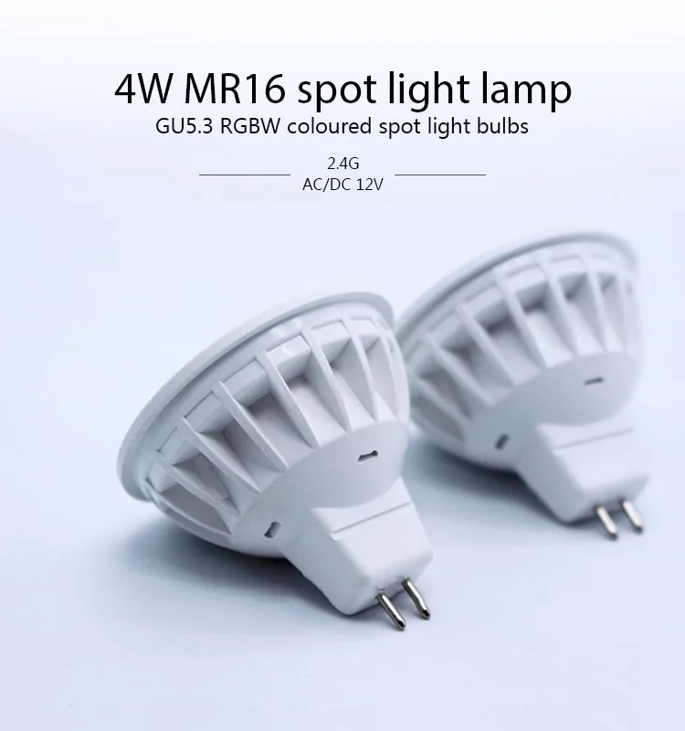 SMARTFY Ampoule intelligente WiFi Marque Espagne GU5.3/MR16 LED 12VAC/DC 460LM RGBW 5W RGBW compatible avec Alexa, Google Home et Smart Life, Multicolore Réglable 5W (1