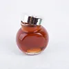 In stock 1.5oz mini honey pot, small honey glass jar with plastic lid