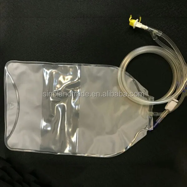 Disposable Peritoneal Dialysis Drainage Bag With Double Tube Buy