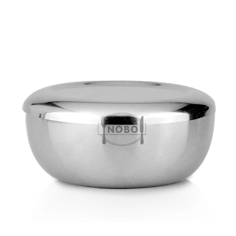 Korean Multifunction Portable Food Serving Bowl Stainless Steel Rice