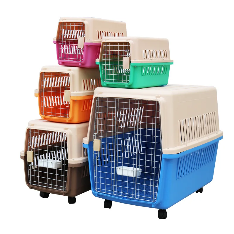 
PURAY Airline Approved Luxury Small Pet Kennel Crates Dog Carrier for Travel 170133 