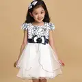 Chinoiserie design chinese traditional dress princess peach girl 5 to 10 years summer fashion casual high