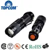 AA/14500 Battery Powered Mini Zoom Adjustable Focus LED Flashlight Q5
