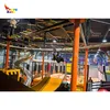 Custom Design Zip line Roller Coaster Latest SkyRail Attractions for Adventure Park Indoor and Outdoor