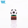 2018 customized pvc football usb flash drive gift grass ball usb flash disk