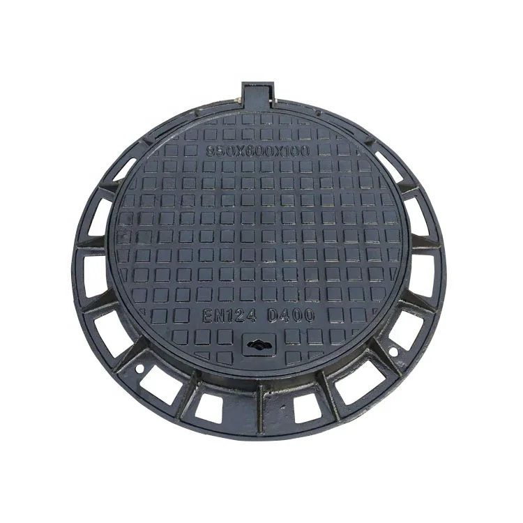 dia600mm ductile iron round sewer manhole cover and frame