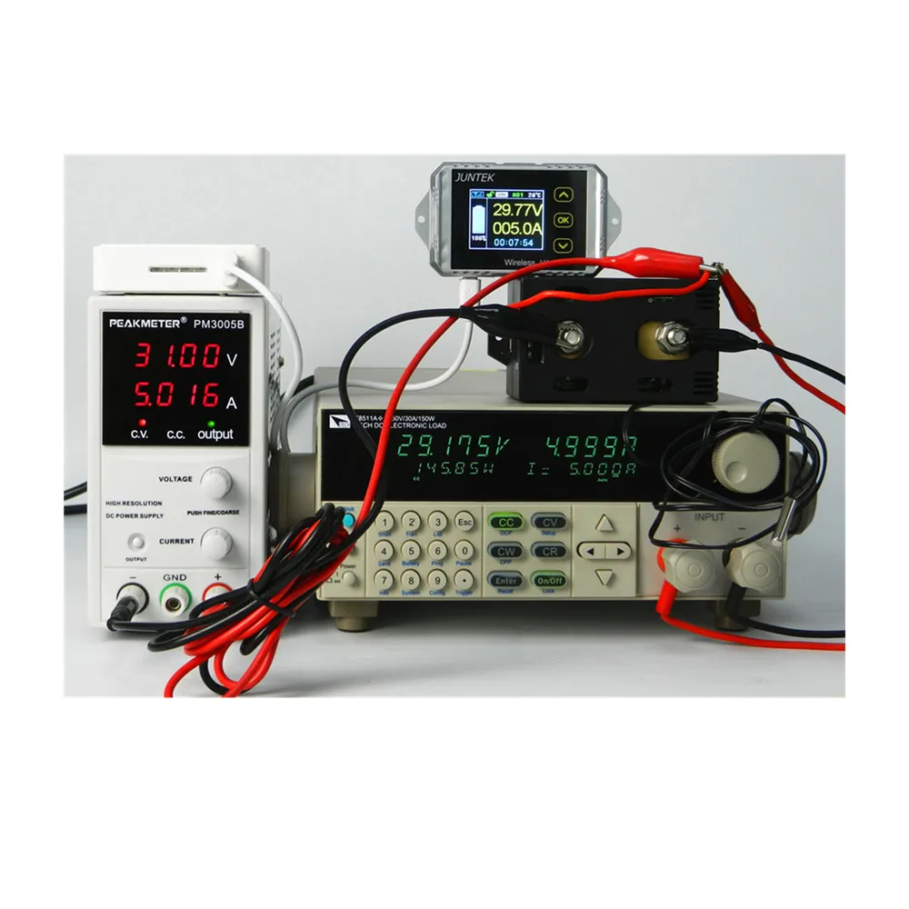DC 400V 300A Wireless Bi-Directional Voltmeter Ammeter Capacity Volt Power Meter Tester Tools-831F 