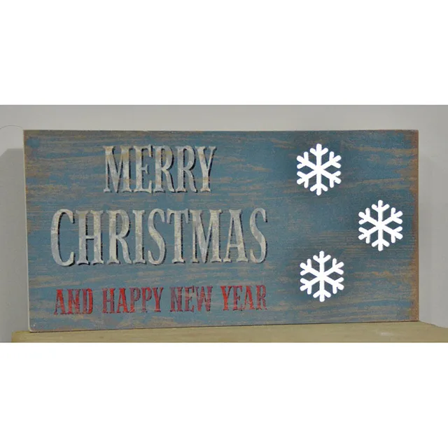 Christmas crafts wooden wall decoration art wood design manufacturer