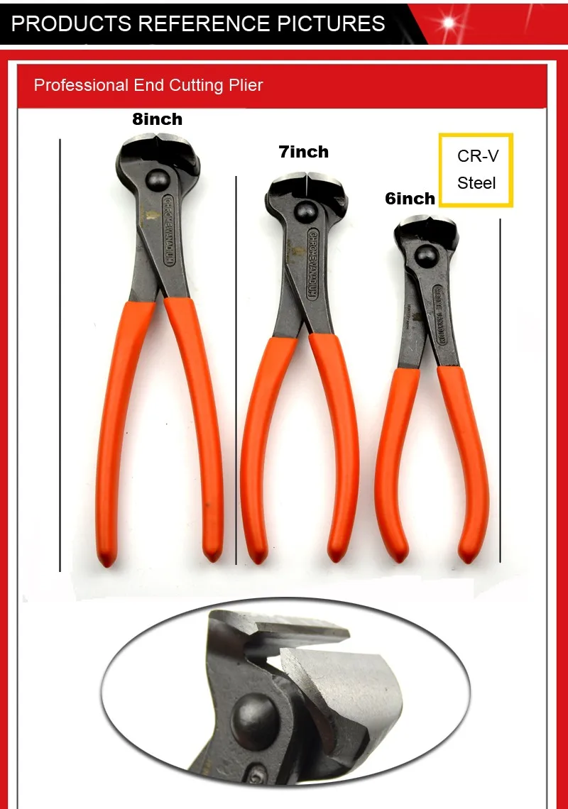 Germany Type End Cutting Pliers Wire Cutting Pincers For Concrete Buy End Cutting Plier,End